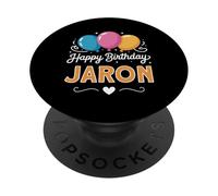 Happy Birthday Jaron PopSockets Adhesive PopGrip