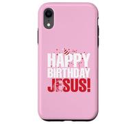 Happy Birthday Jesus Party Hat Christmas Christians Tees Case for iPhone XR
