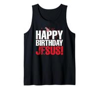 Happy Birthday Jesus Party Hat Christmas Christians Tees Tank Top