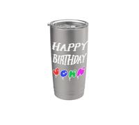 Happy Birthday John Stainless Steel Insulated Tumbler
