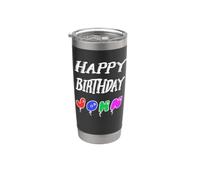 Happy Birthday John Stainless Steel Insulated Tumbler