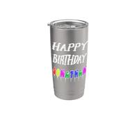 Happy Birthday Jonathan Stainless Steel Insulated Tumbler