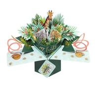 Happy Birthday Jungle Pop-Up Greeting Card Second Nature 3D Pop Up Cards
