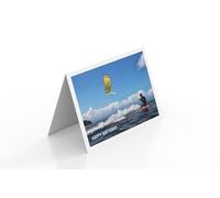 Happy Birthday Kite Surfing Greeting Card 125mm x 178mm Including Envelope PT147