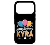 Happy Birthday Kyra Case for iPhone 17 Pro