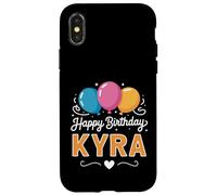 Happy Birthday Kyra Case for iPhone X/XS