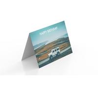 Happy Birthday Land Rover Greeting Card 125mm x 178mm Including Envelope PT531