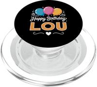Happy Birthday Lou PopSockets PopGrip for MagSafe