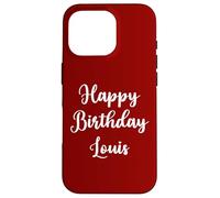 Happy Birthday Louis Case for iPhone 16 Pro