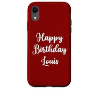 Happy Birthday Louis Case for iPhone XR