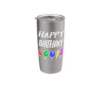 Happy Birthday Louis Stainless Steel Insulated Tumbler