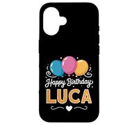 Happy Birthday Luca Case for iPhone 16