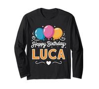 Happy Birthday Luca Long Sleeve T-Shirt