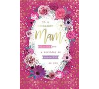Happy Birthday Mam Card ~ with Love for a Wonderful Birthday