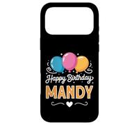 Happy Birthday Mandy Case for iPhone 17 Pro Max