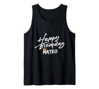 Happy Birthday Mateo tees for Party Tank Top