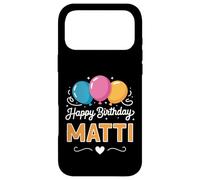 Happy Birthday Matti Case for iPhone 17 Pro Max