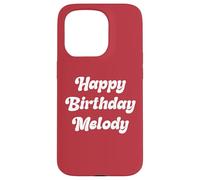Happy Birthday Melody Case for iPhone 15 Pro