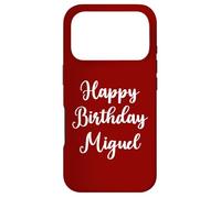Happy Birthday Miguel Case for iPhone 17 Pro