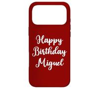 Happy Birthday Miguel Case for iPhone 17 Pro Max