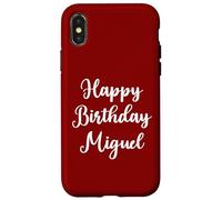 Happy Birthday Miguel Case for iPhone X/XS