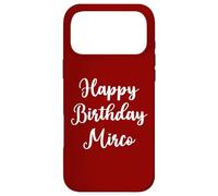 Happy Birthday Mirco Case for iPhone 17 Pro Max