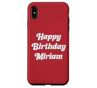 Happy Birthday Miriam Case for iPhone XS Max