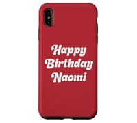 Happy Birthday Naomi Case for iPhone XS Max