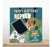 Happy Birthday Nephew 10 Tech Jokes - Funny Nephew Birthday Card