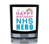 Happy Birthday NHS Hero 20cl Candle 60 SECOND MAKEOVER Black One Size