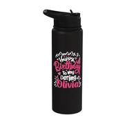 Happy Birthday Olivia Personalized Birthday Shirt for Olivia Stainless Steel Insulated Water Bottle