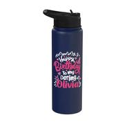 Happy Birthday Olivia Personalized Birthday Shirt for Olivia Stainless Steel Insulated Water Bottle