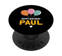 Happy Birthday Paul PopSockets Adhesive PopGrip