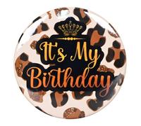 Happy Birthday Pin,Cheath It's My Birthday Pins, Leopard Birthday Pin for Boys Girls, Birthday Pins for Women Birthday Girl Button, Birthdays Gifts Safari Party Decorations