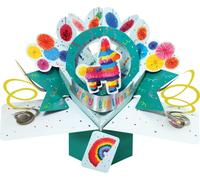 Happy Birthday Pinata Pop-Up Greeting Card Second Nature 3D Pop Up Cards