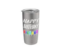 Happy Birthday Richard Stainless Steel Insulated Tumbler