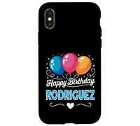 Happy Birthday Rodriguez Case for iPhone X/XS
