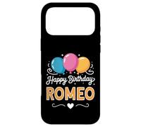 Happy Birthday Romeo Case for iPhone 17 Pro Max