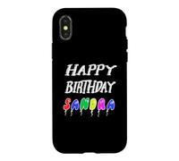 Happy Birthday Sandra Case for iPhone X/XS