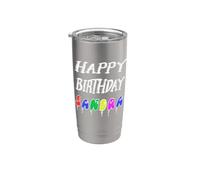 Happy Birthday Sandra Stainless Steel Insulated Tumbler