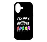 Happy Birthday Sarah Case for iPhone 17