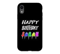 Happy Birthday Sarah Case for iPhone XR