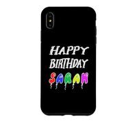 Happy Birthday Sarah Case for iPhone XS Max