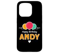 Happy Birthday saying Andy Case for iPhone 15 Pro