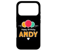 Happy Birthday saying Andy Case for iPhone 17 Pro