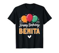 Happy Birthday Saying Benita T-Shirt