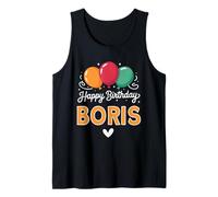 Happy Birthday Saying Boris Tank Top
