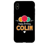 Happy Birthday saying Colin Case for iPhone XS Max