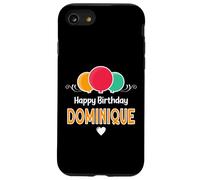 Happy Birthday saying Dominique Case for iPhone SE (2020) / 7/8