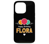 Happy Birthday saying Flora Case for iPhone 13 Pro